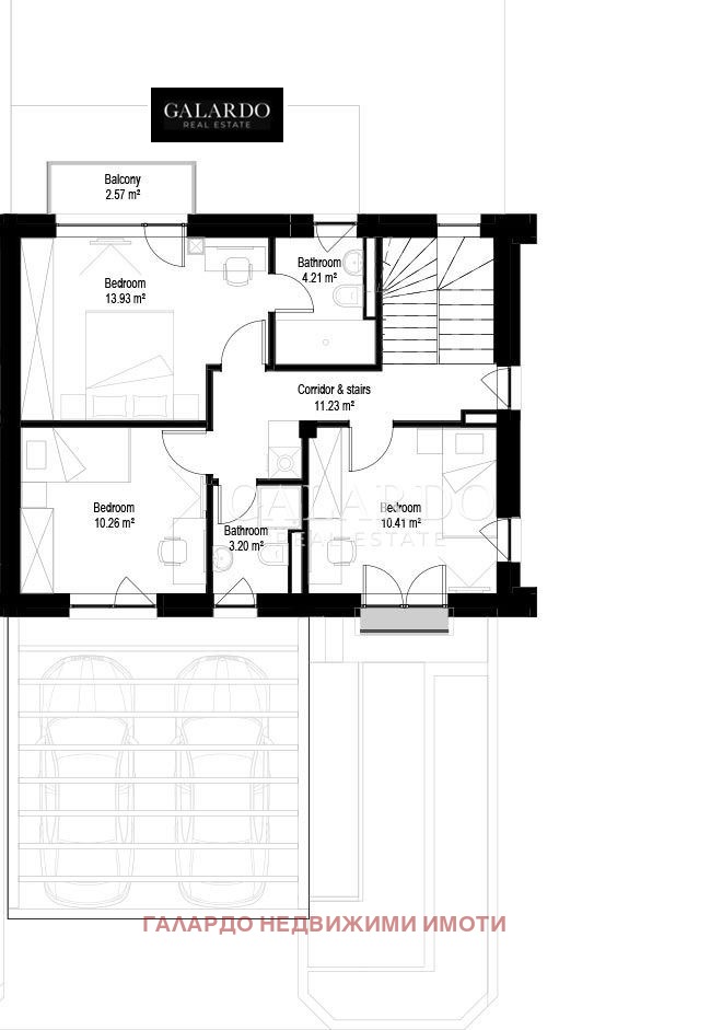 Продава КЪЩА, гр. София, с. Лозен, снимка 5 - Къщи - 54417149