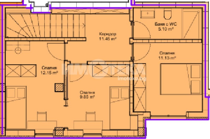 Продава МНОГОСТАЕН, гр. София, Горубляне, снимка 3 - Апартаменти - 52736410