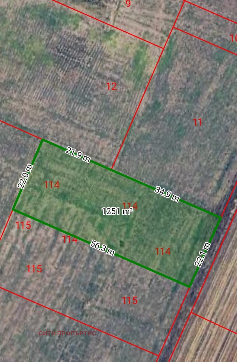 Продава  Парцел град Благоевград , Струмско , 1250 кв.м | 82230288