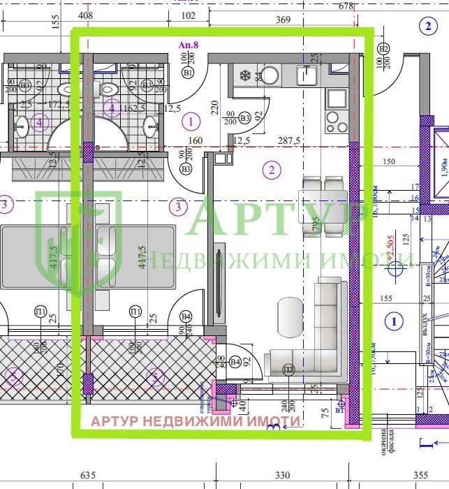 Продава 2-СТАЕН, гр. София, Малинова долина, снимка 2 - Aпартаменти - 49223166