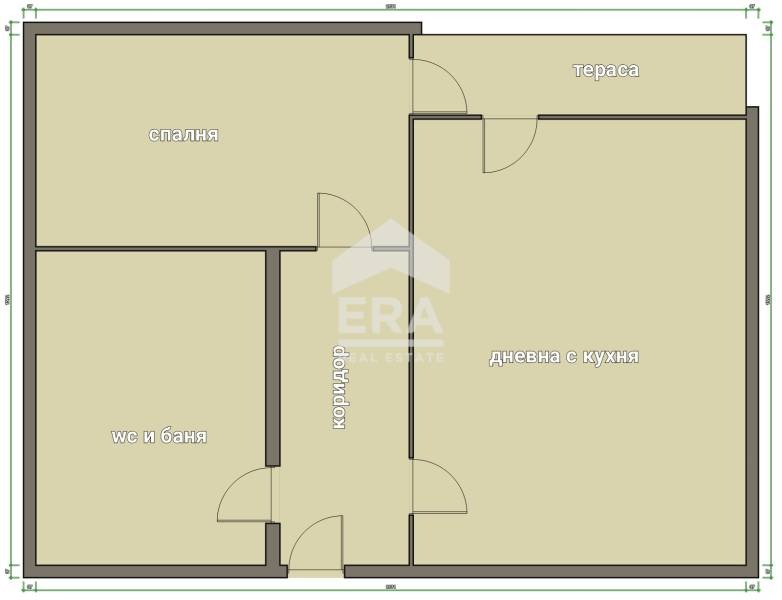 Till salu  1 sovrum Varna , Mladost 2 , 44 kvm | 83663563 - bild [2]