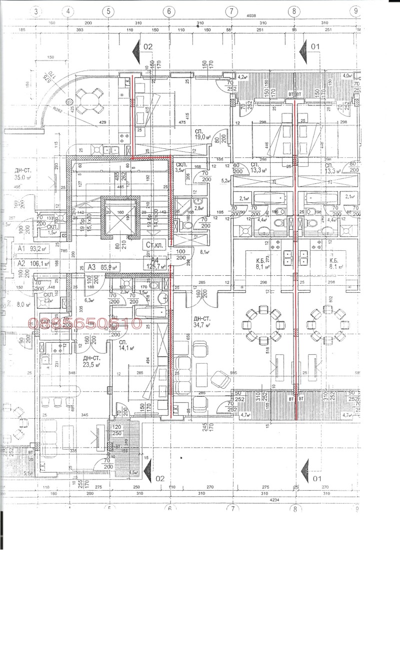 Zu verkaufen  2 Schlafzimmer Sofia , Manastirski liwadi , 144 qm | 32756244