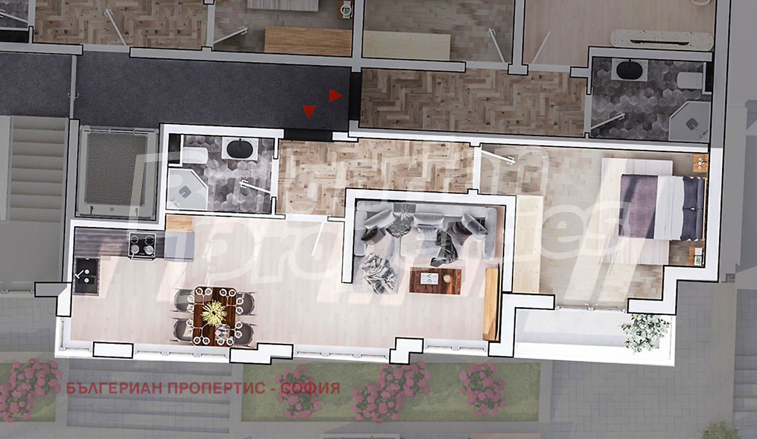 Продава 3-СТАЕН, гр. София, Стрелбище, снимка 10 - Апартаменти - 54190947