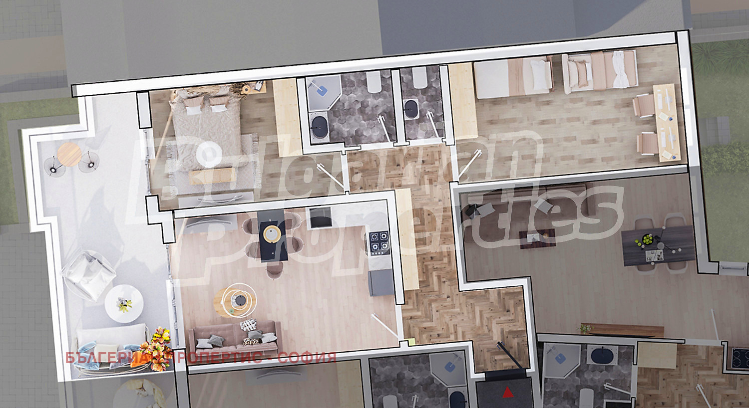 Продава 3-СТАЕН, гр. София, Стрелбище, снимка 9 - Апартаменти - 54190947