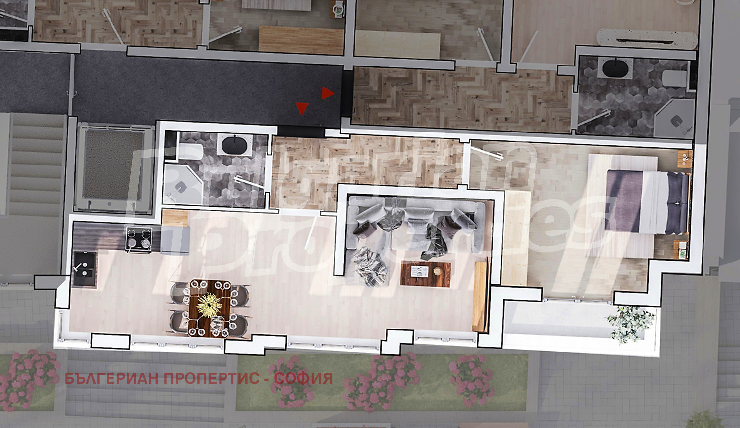 Продава 3-СТАЕН, гр. София, Стрелбище, снимка 12 - Апартаменти - 54190947