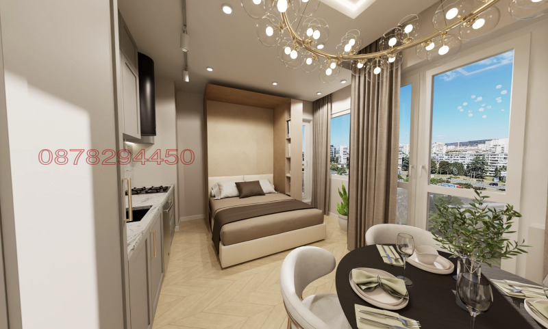 Продава 1-СТАЕН, гр. Варна, Трошево, снимка 2 - Апартаменти - 52612628