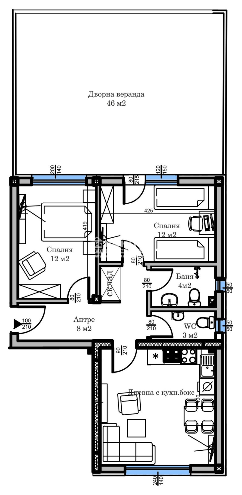 Продава 3-СТАЕН, гр. Пловдив, Христо Смирненски, снимка 5 - Aпартаменти - 49481907