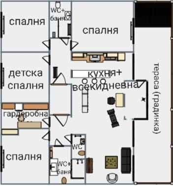 Продава 4-СТАЕН, гр. София, Манастирски ливади