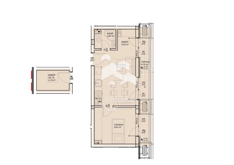 Продава 2-СТАЕН, гр. Варна, Изгрев, снимка 1 - Aпартаменти - 48417324