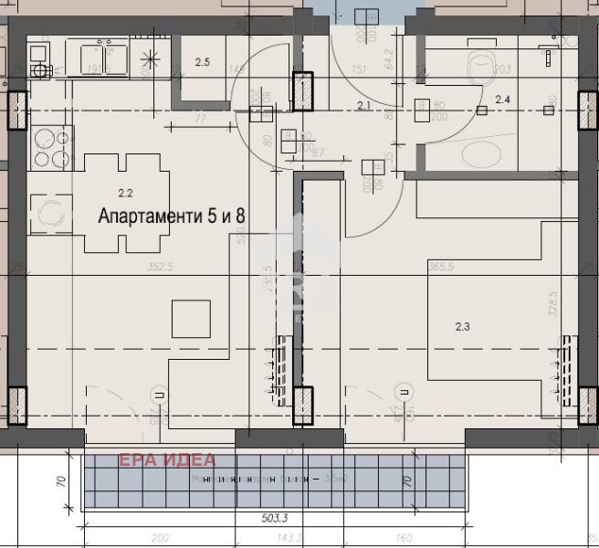 Продава МЕЗОНЕТ, гр. Елин Пелин, област София област, снимка 2 - Апартаменти - 54189905