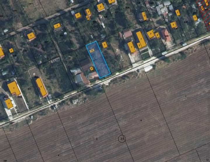 Satılık  Komplo bölge Varna , Aksakovo , 550 metrekare | 91726235