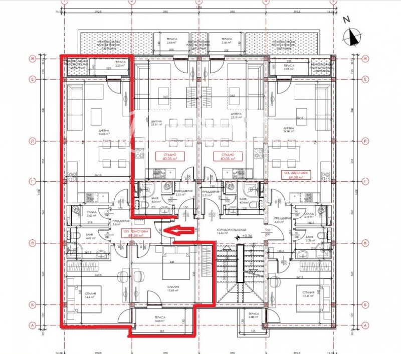 Te koop  2 slaapkamers regio Boergas , Primorsko , 99 m² | 33398231 - afbeelding [4]