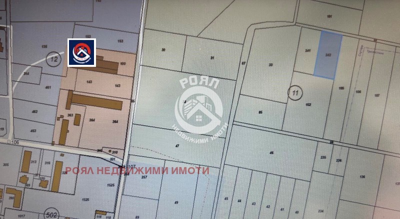 En venta  Trama región Plovdiv , Skutare , 7300 metros cuadrados | 59825541 - imagen [3]