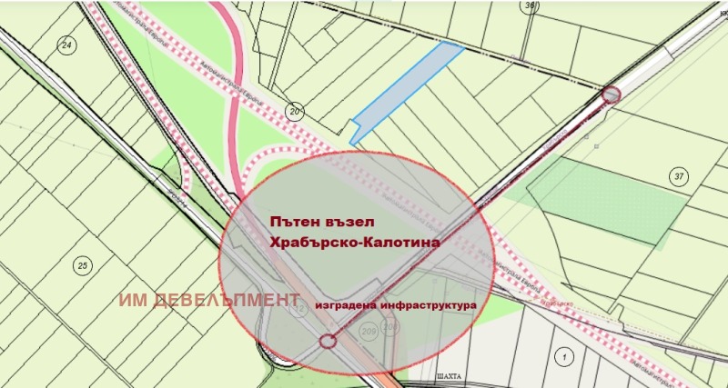 Продава  Парцел област София , с. Храбърско , 6144 кв.м | 43478788