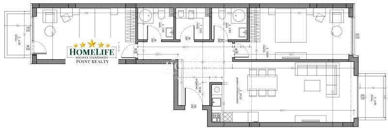 Till salu  2 sovrum Sofia , Malinova dolina , 131 kvm | 69708573 - bild [5]