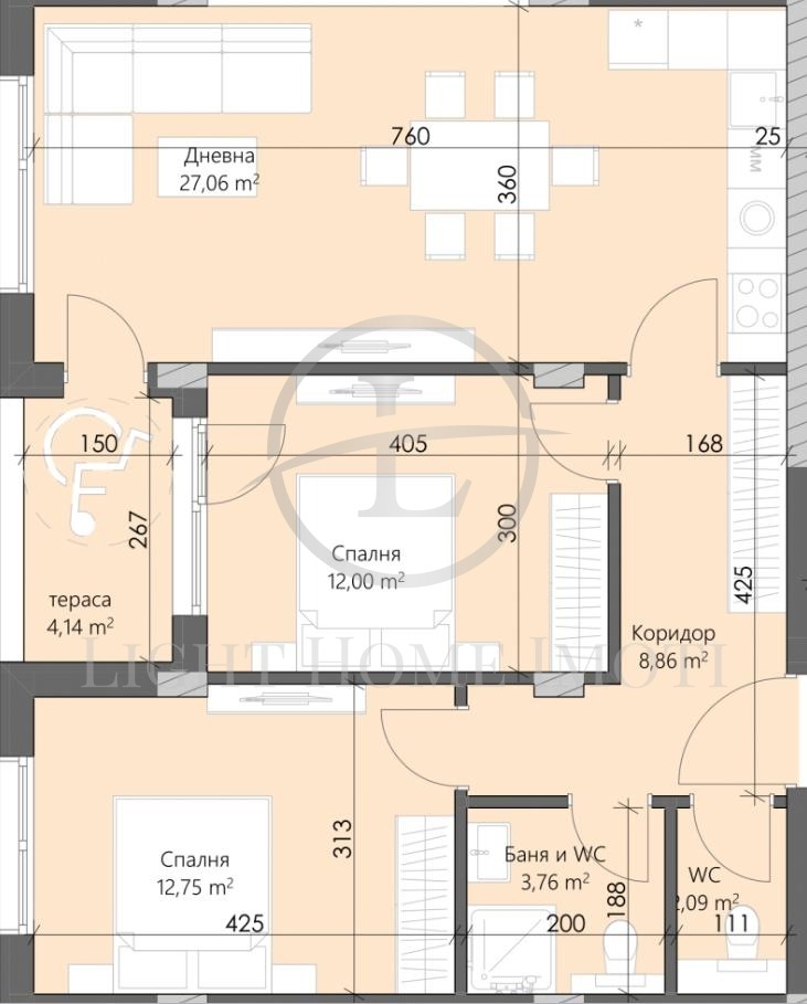 Na sprzedaż  2 sypialnie Plowdiw , Karszijaka , 102 mkw | 12578566 - obraz [5]