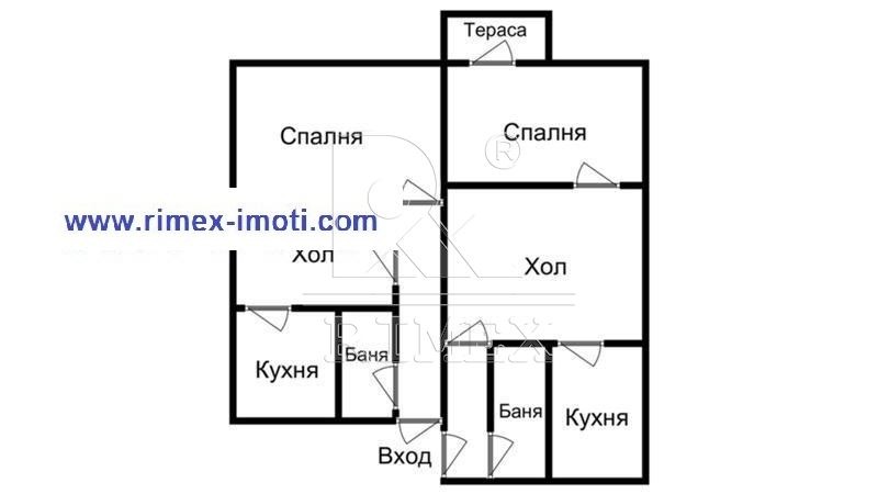 Myytävänä  3 makuuhuonetta Plovdiv , Sadijski , 130 neliömetriä | 34660211 - kuva [8]