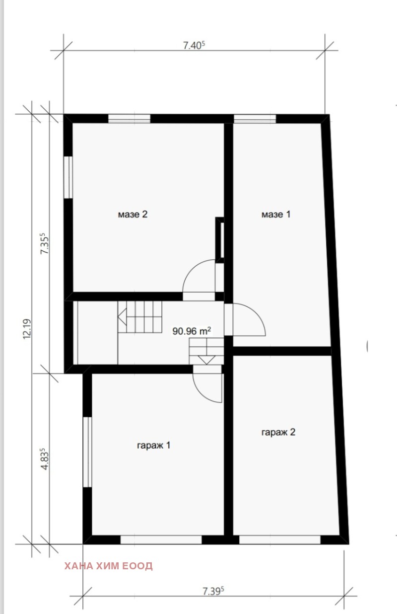 Продава ЕТАЖ ОТ КЪЩА, гр. Троян, област Ловеч, снимка 16 - Етаж от къща - 49056654