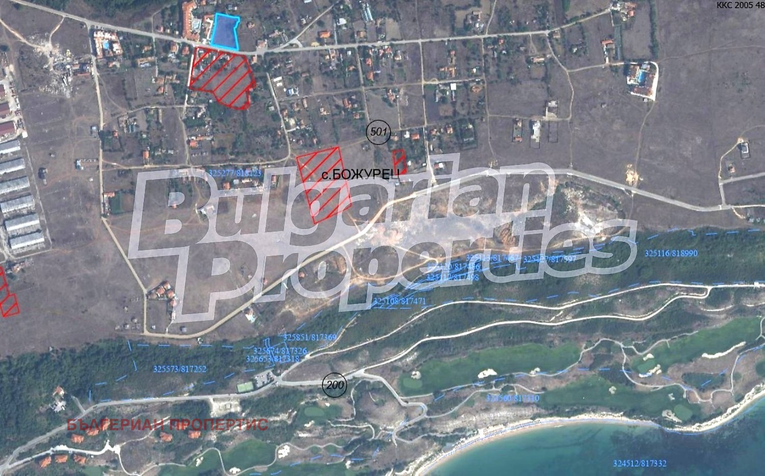 Продава ПАРЦЕЛ, с. Божурец, област Добрич, снимка 5 - Парцели - 53632367