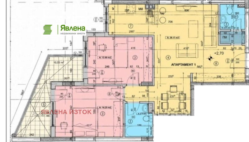 Til salgs  2 soverom Sofia , Tsentar , 108 kvm | 97085591 - bilde [8]