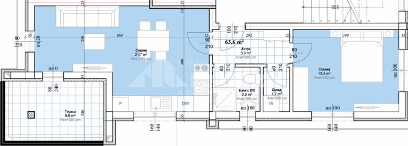 На продаж  1 спальня область Пловдив , Асеновград , 78 кв.м | 90356529 - зображення [2]