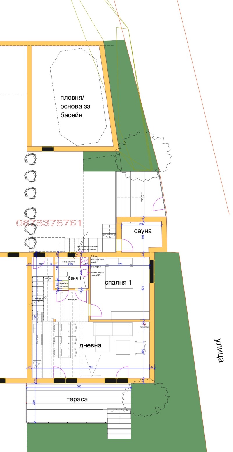 Продава КЪЩА, гр. Смолян, Каптажа, снимка 16 - Къщи - 52784550
