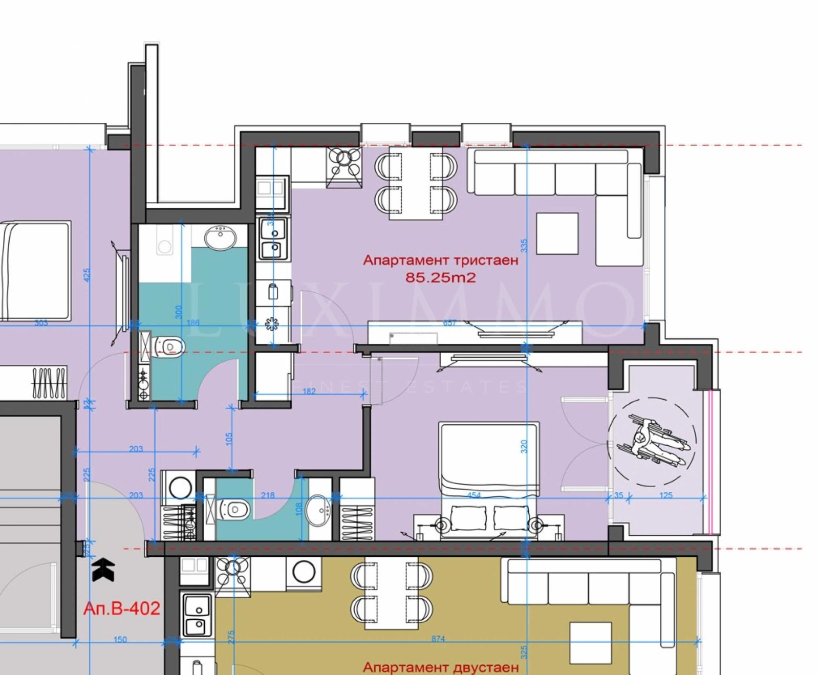 Продава 3-СТАЕН, гр. Банско, област Благоевград, снимка 4 - Апартаменти - 56226080