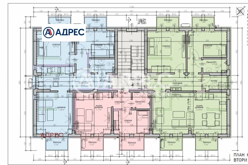 Продава  3-стаен град Варна , м-т Манастирски рид , 67 кв.м | 54582012 - изображение [5]