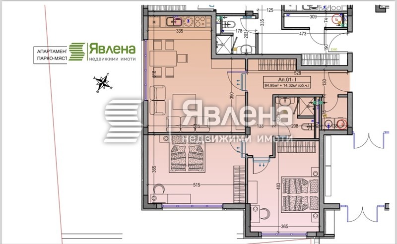 In vendita  2 camere da letto Sofia , Dragalevtsi , 110 mq | 67931612 - Immagine [8]