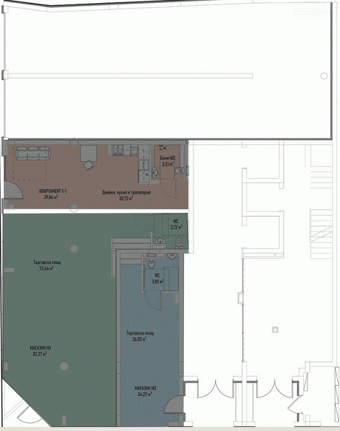 Продается  Магазин София , Лозенец , 49 кв.м | 63319408 - изображение [7]