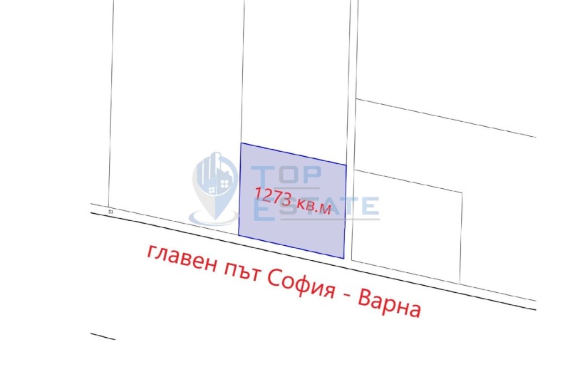 Продава ПАРЦЕЛ, гр. Велико Търново, Промишлена зона - Запад, снимка 1 - Парцели - 46036921