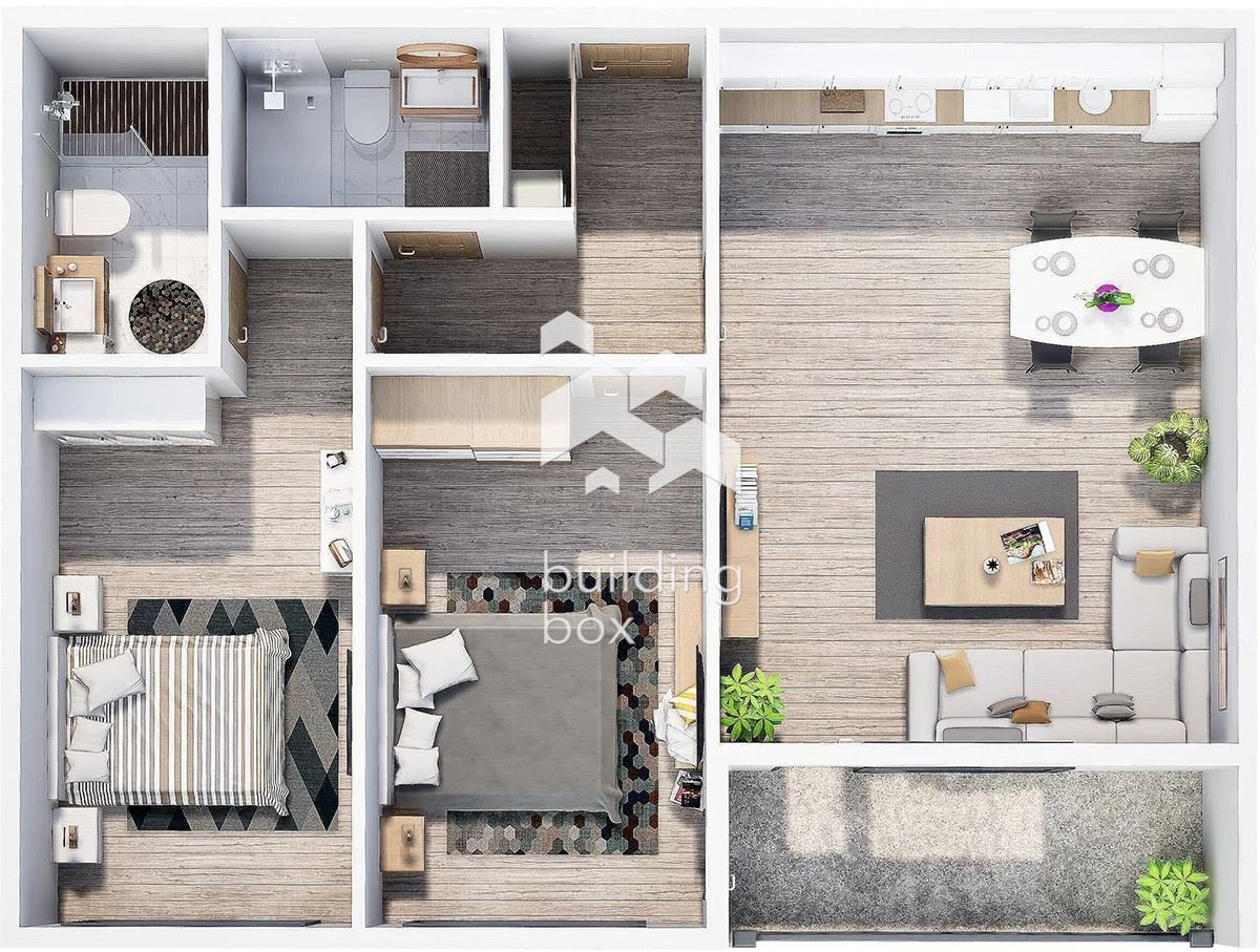 Продава 3-СТАЕН, гр. Пловдив, Христо Смирненски, снимка 3 - Апартаменти - 55118544