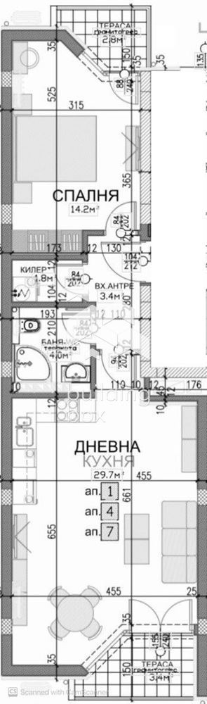 Продава 2-СТАЕН, гр. Пловдив, Кършияка, снимка 10 - Апартаменти - 55624491