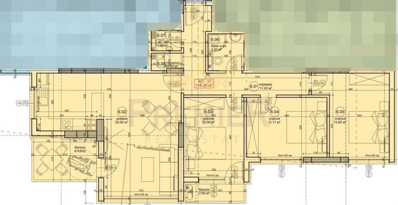 Продаја  3 спаваће собе Варна , Вазраждане 4 , 142 м2 | 22042071 - слика [4]