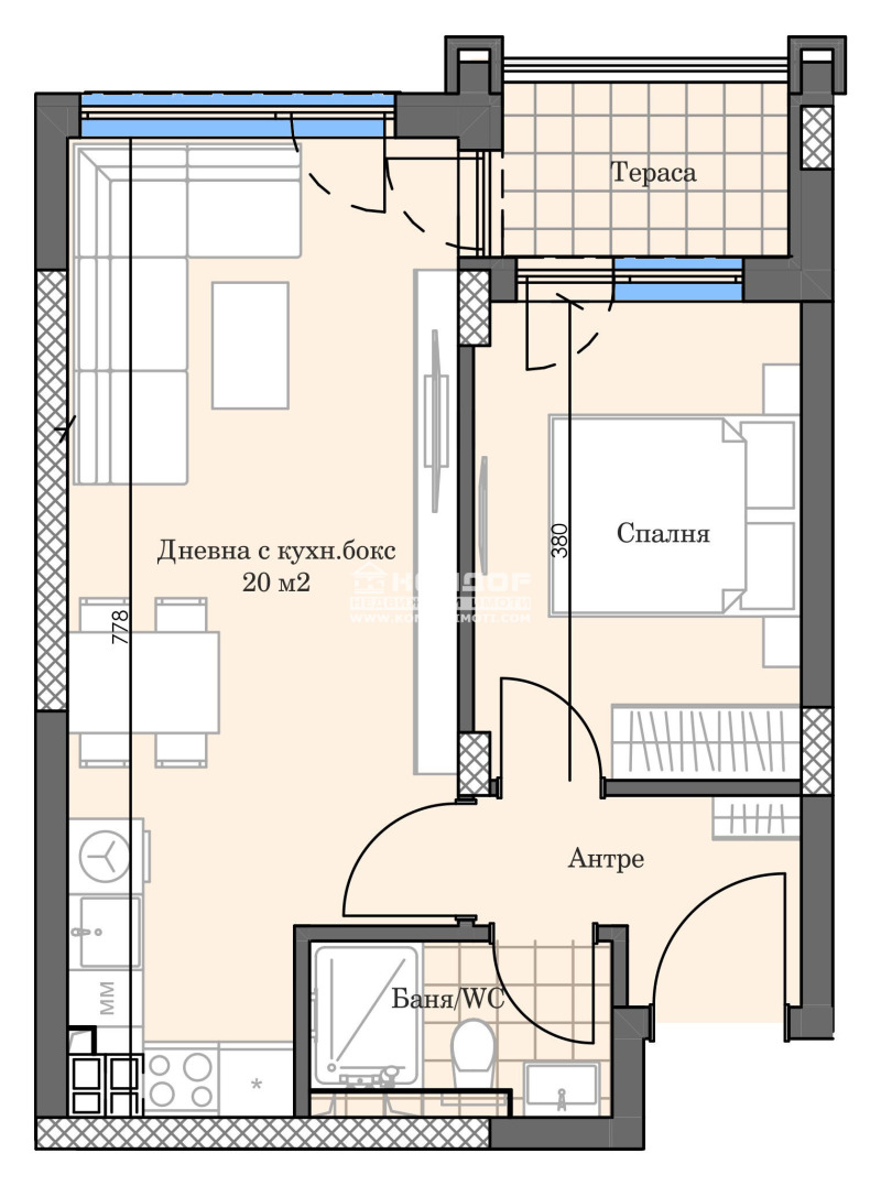 Продава 2-СТАЕН, гр. Пловдив, Кършияка, снимка 6 - Aпартаменти - 49553693