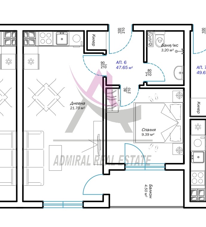 Продава 2-СТАЕН, гр. Варна, Възраждане 3, снимка 2 - Апартаменти - 52385670