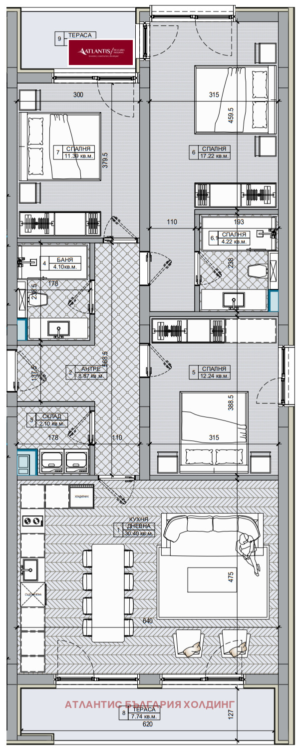 Продава  4-стаен град София , Люлин 6 , 147 кв.м | 32758076 - изображение [13]