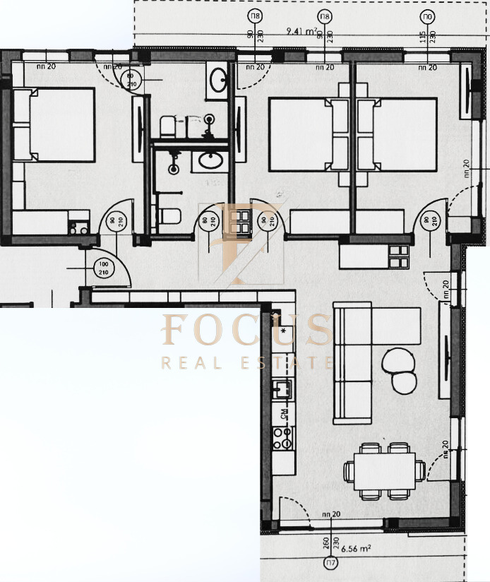 En venta  3 dormitorios Plovdiv , Ostromila , 82 metros cuadrados | 29880708