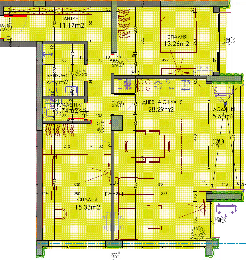 Продава 3-СТАЕН, гр. Пловдив, Тракия, снимка 2 - Апартаменти - 50985425