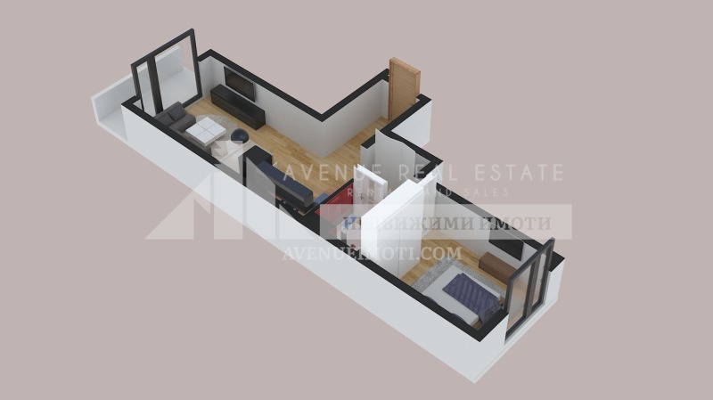Eladó  1 hálószoba Burgas , Izgrev , 66 négyzetméter | 12655703 - kép [4]