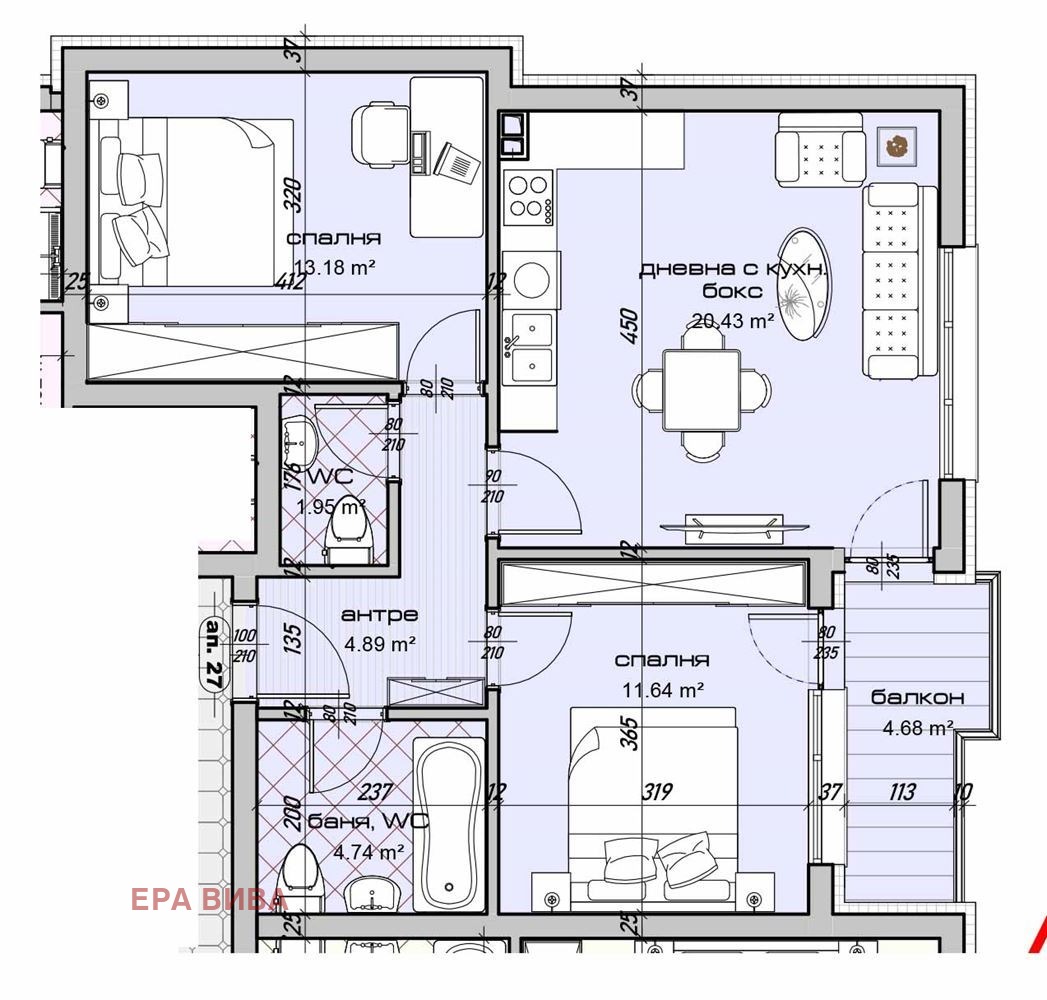 Продава 3-СТАЕН, гр. Варна, Изгрев, снимка 3 - Апартаменти - 54276376