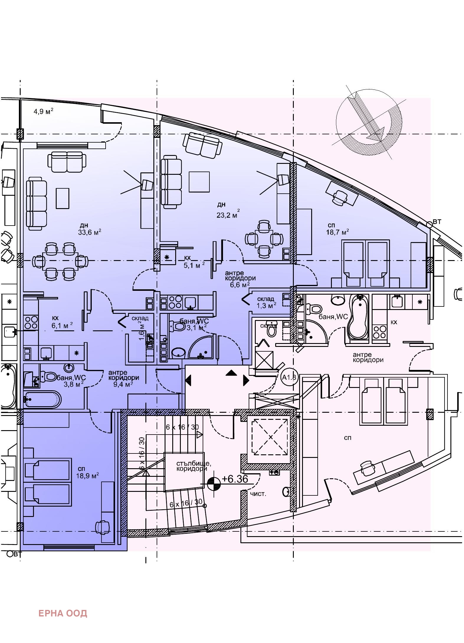 Продава 4-СТАЕН, гр. София, Манастирски ливади, снимка 2 - Апартаменти - 55034526