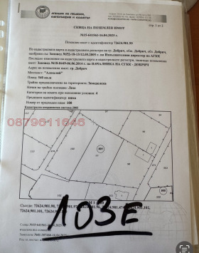 Обява продава парцел, град Добрич, в.з. Лозята