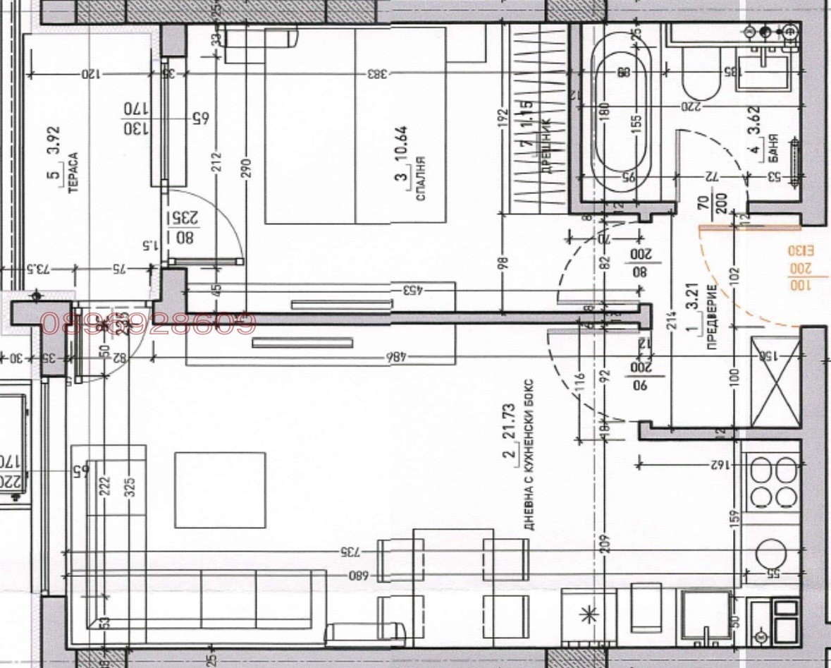 Продава 2-СТАЕН, гр. София, Малинова долина, снимка 2 - Апартаменти - 53989218