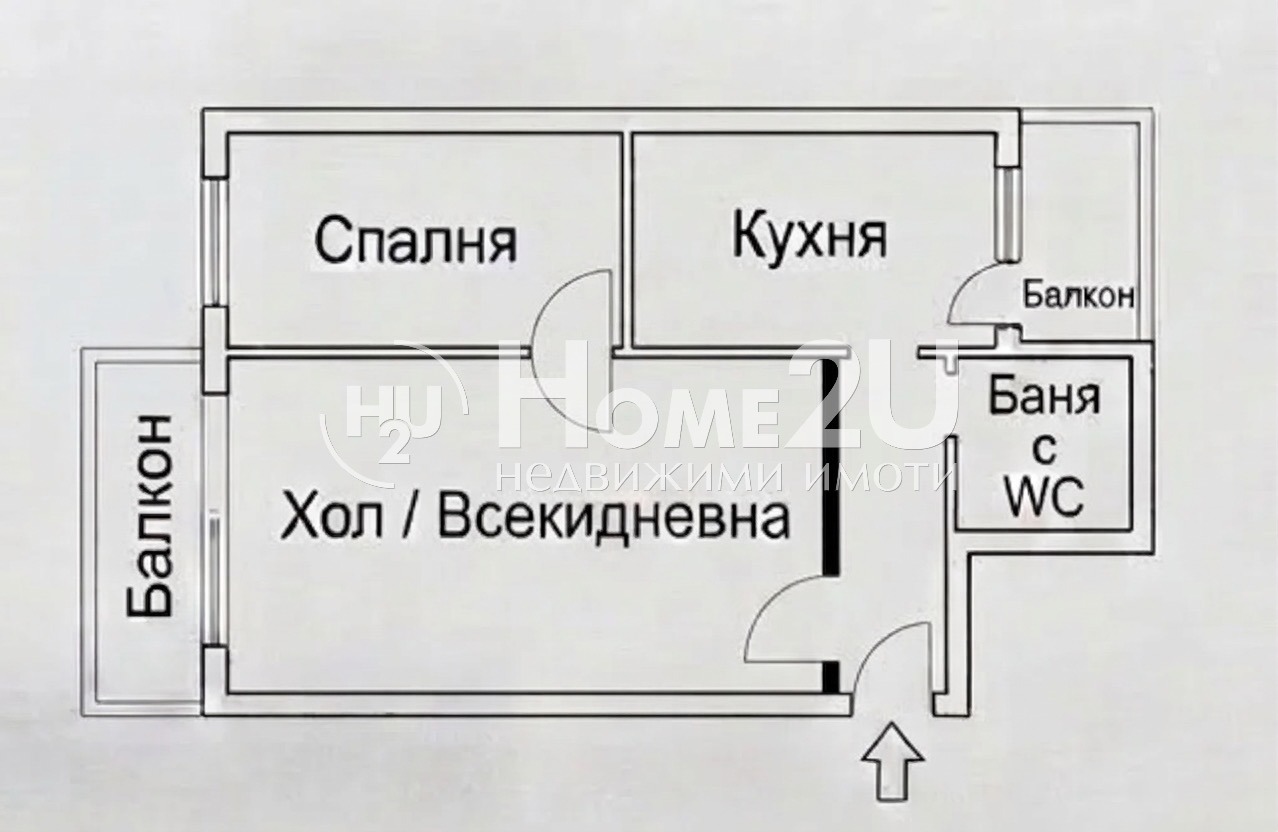 Продава 2-СТАЕН, гр. София, Център, снимка 10 - Апартаменти - 54413485