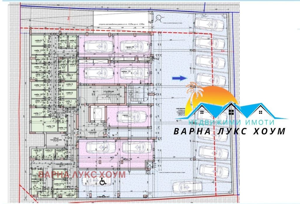 Продава ГАРАЖ, ПАРКОМЯСТО, гр. Варна, Христо Ботев, снимка 4 - Гаражи и паркоместа - 53729583