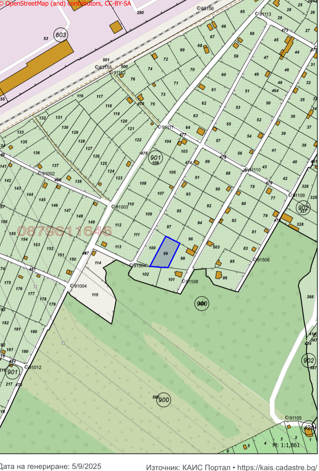 Продава ПАРЦЕЛ, гр. Добрич, в.з. Лозята, снимка 2 - Парцели - 53824080