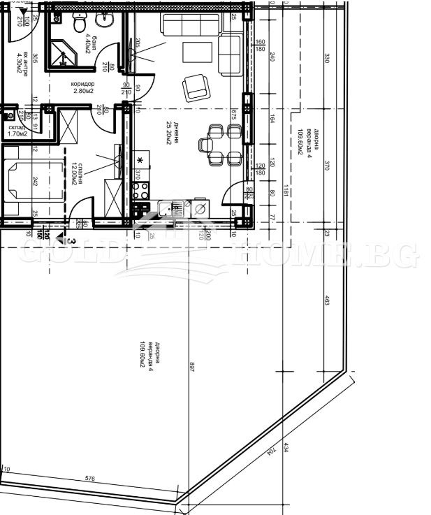 Te koop  1 slaapkamer Plovdiv , Ostromila , 65 m² | 11347713 - afbeelding [9]