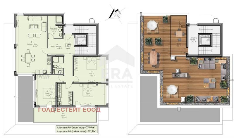 For Sale  3+ bedroom Sofia , Boyana , 273 sq.m | 63335314 - image [6]