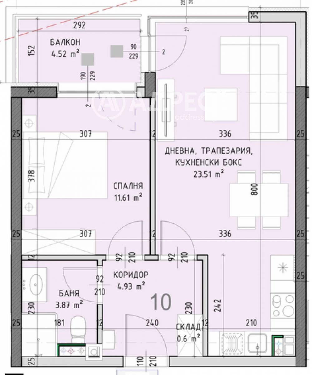 Продава 2-СТАЕН, гр. София, Малинова долина, снимка 2 - Апартаменти - 56383276